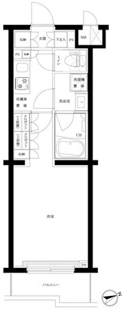 ルーブル武蔵中原参番館の物件間取画像